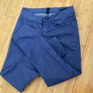 Blue jeggings